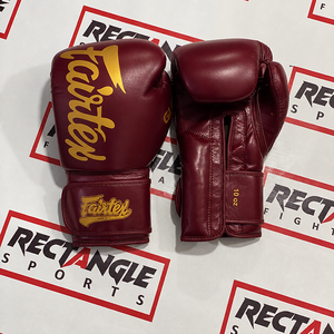 ถุงมือชกมวย Fairtex คุณภาพสูง หนังแท้ สำหรับมวยไทย ฝึกซ้อม ปิดแบบตีนตุ๊กแก ป้องกันรังสียูวี ผลิตตามสั่ง - Product Image 1