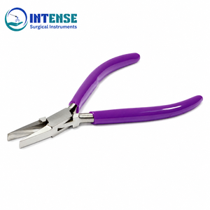 Alicates Profesionales de Punta Plana para Joyería, Acero Inoxidable, Herramienta Manual para Doblar Alambre y Hacer Abalorios - Product Image 1