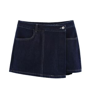 Conjunto Casual de Mezclilla para Mujer, Estilo Retro con Bolsillos, Primavera Verano, Venta al Por Mayor Personalizada - Product Image 2