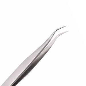 Pinzas Profesionales para Extensión de Pestañas, de Acero Inoxidable, Herramienta Aplicadora para Pestañas de Volumen, Clásicas e Híbridas, Uso en Salón - Product Image 4