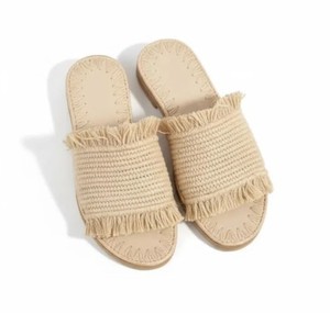 Sandalias de Rafia Hechas a Mano – Zapatos Artesanales Marroquíes para Mujer |   Sandalias de playa de fibra natural con suela de cuero - Product Image 2