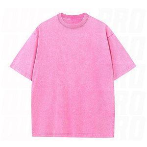 เสื้อยืดสตรีทแวร์ลายกราฟิก เสื้อยืดเปล่าแบบฟอกสี สำหรับผู้ชาย ไซส์พลัส เสื้อยืดวินเทจสั่งทำพิเศษ เสื้อยืดโอเวอร์ไซส์ลำลอง แฟชั่นผ้าฝ้ายฟอก - Product Image 5