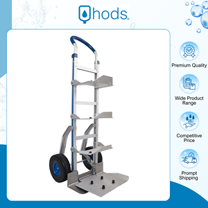 High Loading Capacity Heavy Duty Aluminium Bottle Carrier Trolley for 5 Gallon Bottles at Wholesale Market Price - Product Image 3
