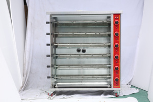 Forno Elettrico a Gas per Polli Arrosto Commerciale con 6 Aste, Attrezzatura per Cucina, <span class=keywords><strong>Ristorante</strong></span> e Catering HJ-CM012-6 - Product Image 5