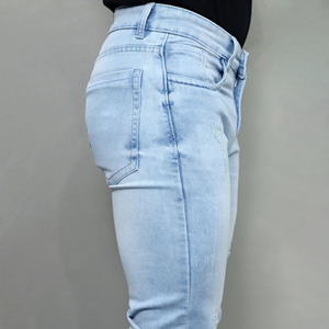 Jeans Gex para Hombre, Corte Regular, Cintura Media, Elásticos, Color Azul Claro, Calidad Premium, Más Vendidos - Product Image 3