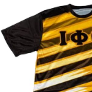 Camiseta de Secado Rápido Iota Phi Theta, Negra y Dorada, Ropa Griega, Camiseta Deportiva de Fraternidad, Transpirable - Product Image 6