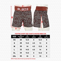 Shorts de compression personnalisés à sublimation pour MMA et Muay Thai, taille mi-haute