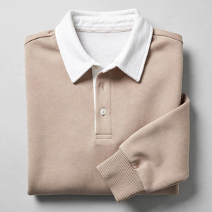 เสื้อโปโลผู้ชายคุณภาพสูง ผ้าฝ้าย 100% 12 สี รับสั่งทำ ปักโลโก้ OEM  แบบเรียบ - Product Image 5