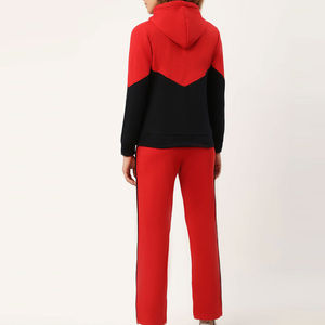 Conjunto Deportivo de Invierno para Mujer, Diseño OEM, 2 Piezas, Casual, Sólido, Transpirable, Algodón Ecológico, Gran Venta - Product Image 3