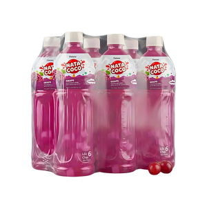 Nata de Coco con Sabor a Uva Roja de la Mejor Calidad, 1 litro, 1000ml, Botella PET, Empaque en Caja, Servicio OEM Disponible - Product Image 4
