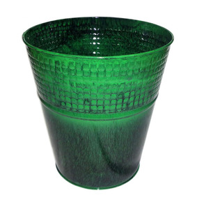 ตะกร้าขยะลายดอกไม้ตกแต่งสำหรับใช้เก็บขยะในร่มและกลางแจ้ง - Product Image 5
