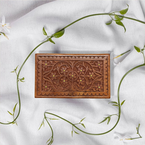 Best Quality Extra Large Wooden <b>Storage</b> <b>Box</b> <b>With</b> Hinged <b>Lid</b> Ideal for Storing Jewelry & Keepsakes by blossom craft india - Product Image 3