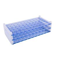 Eleos Care : Organiseur multifonctionnel pratique pour porte-tubes, résistant aux produits chimiques, garantie 3 ans, tubes en plastique et en verre