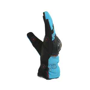 Gants de moto Softshell imperméables pour motards, haute visibilité, réfléchissants, avec paume antidérapante et doublure intérieure chaude - Product Image 4