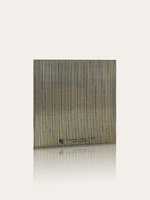 Miroir extérieur texturé cannelé en tissu laminé coloré pour la cuisine, le salon, la salle de bain et la vente au détail.