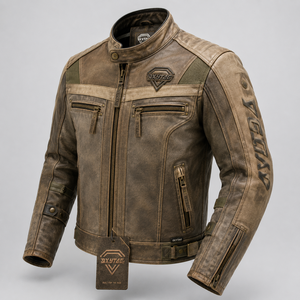 Combinaison de moto personnalisée avec logo OEM, coupe-vent, respirante, imperméable, en cuir, vêtements de sport de haute qualité, vente en gros - Product Image 1