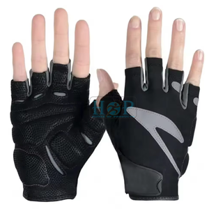 Gants de cyclisme d'extérieur légers avec support de paume rembourré, matériau respirant, antidérapants et confortables - Product Image 1