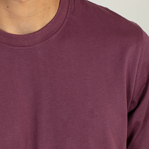 Nouveau T-shirt Homme Classique Tricoté Uni 100% Coton Anti-Plis Respirant Coupe Ample à Manches Courtes pour l'Été – Meilleure Vente Actuelle - Product Image 4