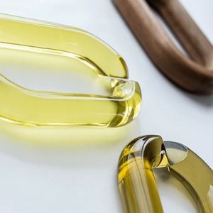 Cadena Decorativa de Resina Epoxi al por Mayor, Se Aceptan Tamaños Personalizados, Eslabones de Cadena de Alta Transparencia, Varios Colores, Cadena Decorativa de Eslabones - Product Image 1