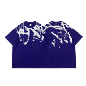 เสื้อยืดทรงบ็อกซี่ผ้าฝ้าย 100% หนานุ่มพิเศษ |   เสื้อยืดโอเวอร์ไซส์ลายสกรีนวินเทจ |    เสื้อยืดทรงหลวมสำหรับผู้ชาย - Product Image 6