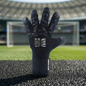 Vente en gros Gants de football respirants Entraînement Football Meilleurs gants de gardien de but Couleur noire Professionnel Allemand Latex Confortable - Product Image 2