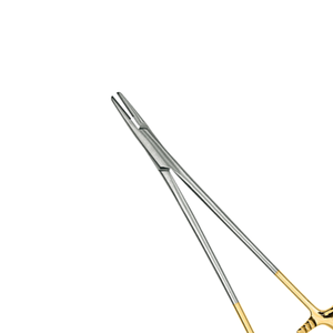 Portaagujas Crile Wood Perma Sharp para Zurdos, 15 cm, Instrumento Quirúrgico Dental, Kit de Herramientas de Sutura de Acero Inoxidable - Product Image 5