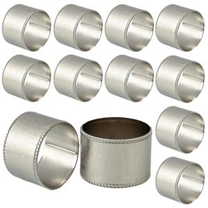 Elegantes Anillos para Servilletas de Metal con un Diseño Moderno y Minimalista y un Acabado Mate Elegante, Perfectos para una Decoración de Mesa con Estilo - Product Image 5