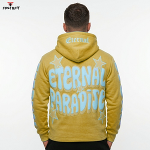 Sudaderas con Capucha para Hombre, Diseño Popular, Bordadas e Impresas, de Alta Calidad, de Algodón, Secado Rápido y Transpirables, Ideales para Invierno - Product Image 4