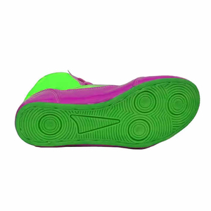 Pro Male <b>Boxing</b> Footwear Breathable Lace-Up Triple Mesh Synthetic Leather Wear-Resistant Grip Sole Lightweight Ready to Ship - Product Image 2