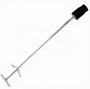 Aide au calvage vétérinaire en acier inoxydable avec poignée en T et grip antidérapant noir pour bovins, caprins et bétail - Product Image 3