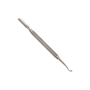 Pousse-cuticules professionnel de haute qualité en acier inoxydable à double extrémité, réutilisable, outil de salon de beauté, nettoyeur d'ongles personnalisé - Product Image 5