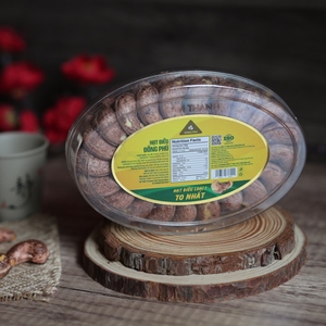 Noix de cajou grillées bio vietnamiennes de qualité supérieure W180 Dong Phu 163g Boîte ovale Cadeau - Vente en gros Fournisseur direct d'usine Durée de conservation de 12 mois - Product Image 3