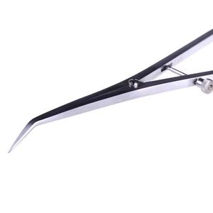 Calibrador Dental Profesional de Acero Inoxidable con Punta Curva y Recta, Herramienta de Medición - Product Image 1