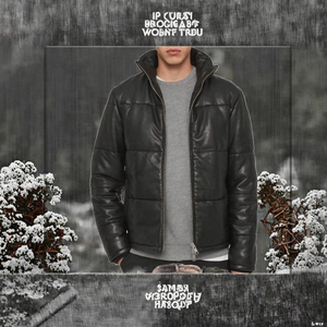 Chaqueta Deportiva Bomber de Lana de Oveja Teñida Lisa, Recubierta de Lona Impermeable, Ligera, Informal, para Hombre, de Primavera - Product Image 3