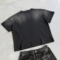 Ensemble deux pièces personnalisé pour homme – T-shirt court ample en coton délavé vintage et short – Style streetwear écoresponsable de haute qualité