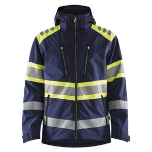 Winter Waterproof High Visibility Reflective Safety Jacket Men's Security Workwear <b>Road</b> Traffic Safety Coat Jacket for Man - Product Image 1