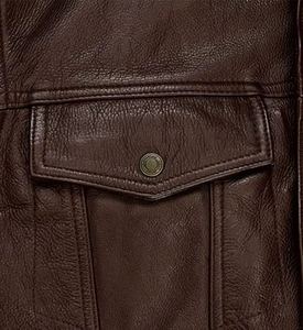 Veste en cuir durable pour homme, style streetwear, coupe droite, imperméable et coupe-vent, vente en gros, meilleur prix - Product Image 5