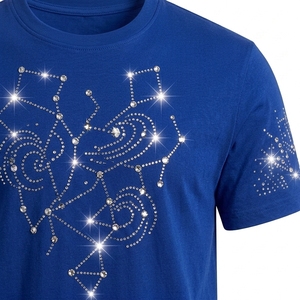 Camisetas Personalizables con Pedrería, Cuello Redondo, 100% Algodón, de Secado Rápido, Diseño Nuevo 2026, Alta Calidad, para Hombre, Moda Urbana - Product Image 6