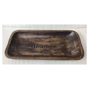 ชามใส่แป้งสวดภาวนาสีดำขนาดกลางชามใส่แป้งแกะสลักด้วยมือของตกแต่งบ้านที่วางตรงกลางของตกแต่งโบสถ์ของขวัญที่แกะสลักด้วยไม้มะม่วง - Product Image 6