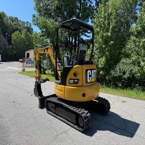 รถขุดขนาดเล็ก Caterpillar รุ่น Heavy Duty Compact Excavator พร้อมระบบไฮดรอลิกทรงพลังและดีไซน์ใช้งานได้จริงสำหรับขาย - Product Image 6