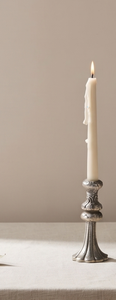 Candelabro de Aluminio Hecho a Mano de Diseño Clásico Vintage, Sin Plomo, Sin Llama, Duradero, para Decoración del Hogar, Bodas/Navidad/Cumpleaños - Product Image 2
