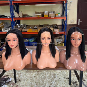 Perruques en cheveux humains vietnamiens en gros, lisses, bruts, sans colle, avec dentelle frontale, texture ultra-lisse - Product Image 3