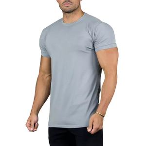 Camisetas de Bambú al por Mayor, Ecológicas, Estampadas, de Compresión, para Gimnasio, Ropa Deportiva Transpirable para Hombre - Product Image 1