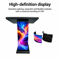 Pantalla LED para Podio de Iglesia, Podio Digital con Píxeles P1.86, Frecuencia de Actualización de 3840Hz, Brillo de 800cd para Uso en Conferencias y Aulas