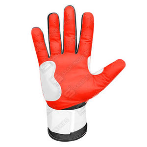 Guantes de Bateo de Béisbol/Sóftbol SAAR INDUSTRIES para Adultos, Multicolores, Resistentes, Antideslizantes, de Cuero, con Cierre de Velcro, Transpirables y Largos - Product Image 5