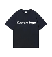 Kaos Oblong Lengan Pendek 100% Katun Murni, Model Longgar, Bahan Bernapas, Grosir. Cetak Kustom Berkualitas Tinggi untuk Unisex
