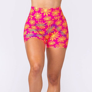 Shorts de sport taille haute respirants en Spandex/Polyester pour femmes, personnalisables avec marque privée, nouvelle mode, séchage rapide – Offre Spéciale - Product Image 5