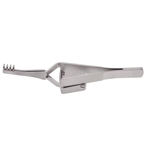 Rétracteur Heiss 4x4 à pointes acérées, instrument chirurgical professionnel en acier inoxydable auto-serrant pour la rétraction des tissus profonds - Product Image 3