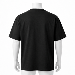 Custom 100% Cotton Plain T Shirt Men Oversized Heavyweight Blank Tee High Quality Streetwear OEM Bulk Wholesale - Product Image 2