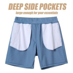 Custom <b>Men's</b> Gym <b>Shorts</b> for <b>Active</b> Training with Elastic Waist Side Pockets Running Basketball Gym Workout <b>Shorts</b> - Product Image 2
